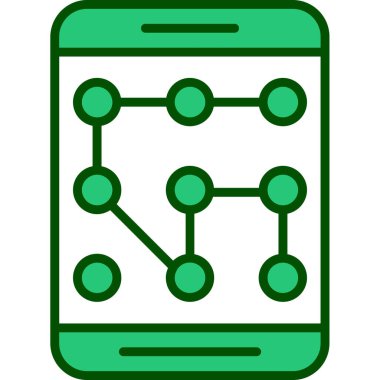 Telefon simgesi vektör illüstrasyonu