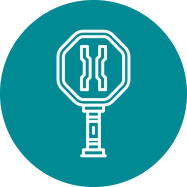 Eşsiz elektrik fan vektör simgesi