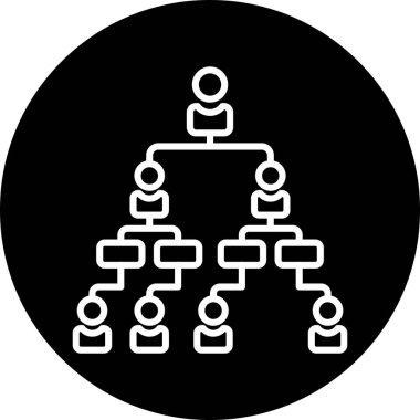 İnsan simgesinin vektör illüstrasyonu