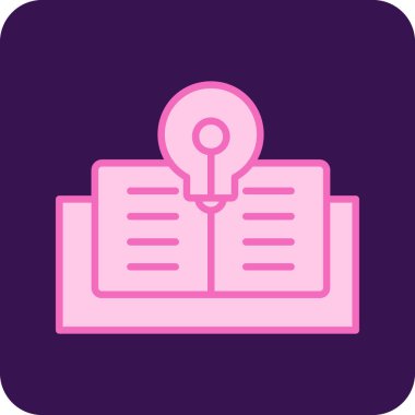 Belge. Web simgesi basit illüstrasyon