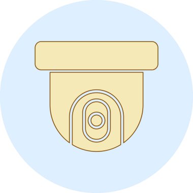 Çizgi film simgesinin vektör çizimi