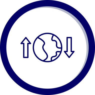 ok ve okun basit simgesi