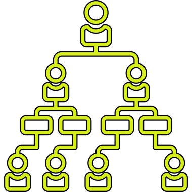 şebeke. Web simgesi basit illüstrasyon