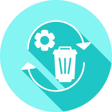 Geri dönüşüm kutusu. Basit tasarım