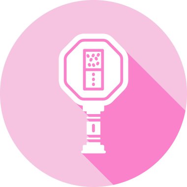 Modern b 'nin vektör illüstrasyonu eksik simgesi