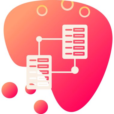 Modern bir tasarımın vektör illüstrasyonu