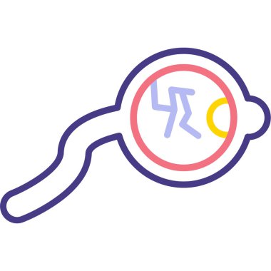 Emzik ikonu vektörlü bebek emziği. Bebek fier işaretli bebek fier. renk sembolü çizimi