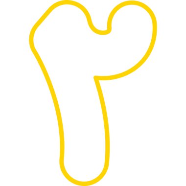 İnsan anatomisi ikonu. Web için insan vektör simgelerinin özet çizimi