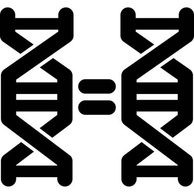 DNA Vektörü Kabartma Simgesi Tasarımı