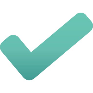 onay işareti vektör simgesi