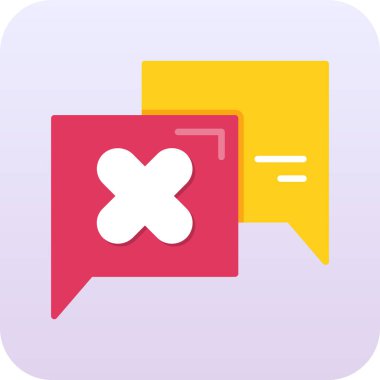 arkaplanda izole edilmiş bir harf simgesine sahip konuşma balonu.