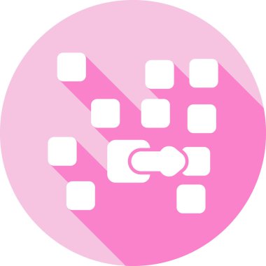 seo modern simgesinin vektör illüstrasyonu