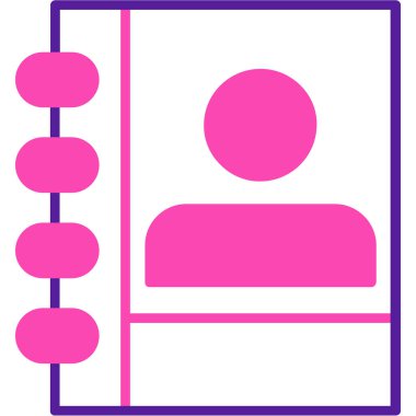 Çerçeveli bir kadının vektör çizimi