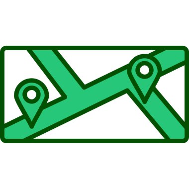 bayrak ikonu vektör illüstrasyon tasarımı