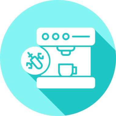 makine kahve simgesi vektör illüstrasyon tasarımı