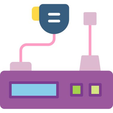 Güç kaynağı. Basit illüstrasyon