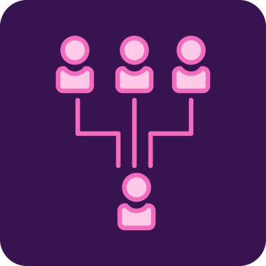 şebeke. Web simgesi basit illüstrasyon