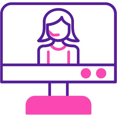 bilgisayar simgesi, vektör illüstrasyonu