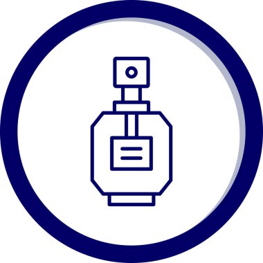 parfüm simgesi. vektör çizim