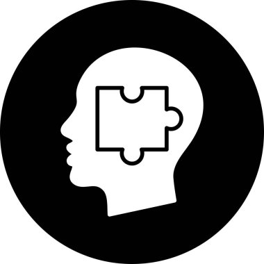 İnsan simgesi vektör illüstrasyonu