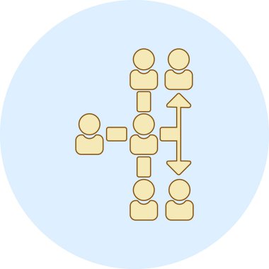 İş konsepti simgesinin vektör illüstrasyonu