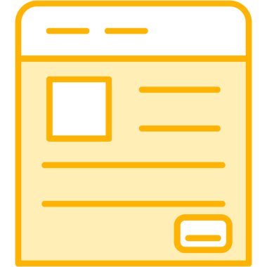 Geliştirme için web simgesi, vektör illüstrasyonu