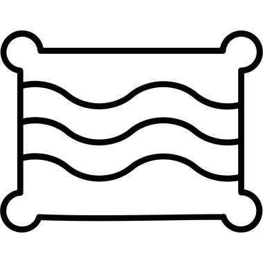 köpek simgesi vektör illüstrasyonu