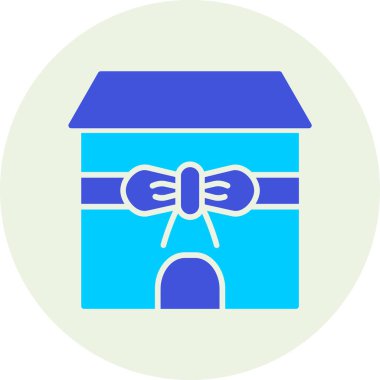 kutu simgesi vektör illüstrasyonu