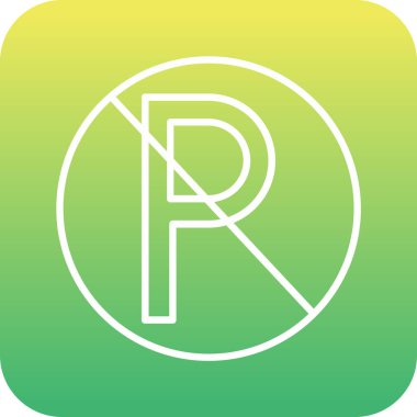 Güzel vektör çizgisi simgesi