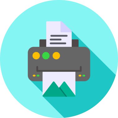 robot. Web simgesi basit illüstrasyon