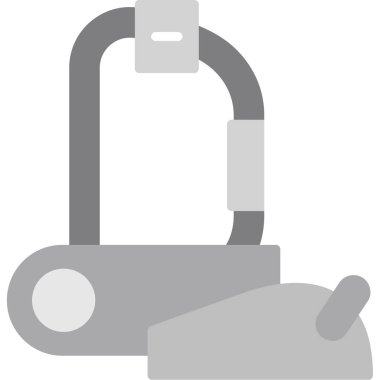 Bir kilidin vektör çizimi