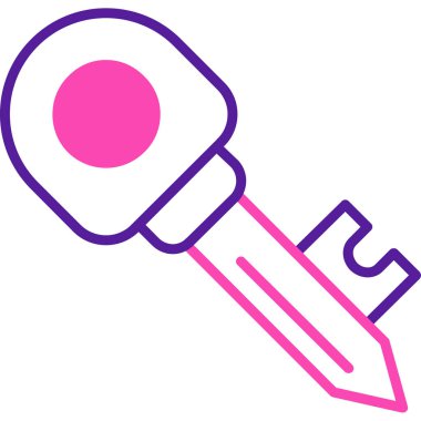 Kalem. Web simgesi basit illüstrasyon