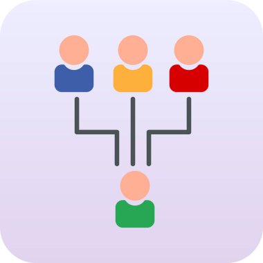 İnsanlar grup vektör simgesi