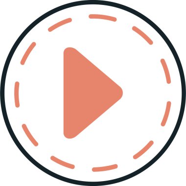 Müzik çaların vektör illüstrasyonu