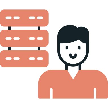 şebeke. Web simgesi basit illüstrasyon