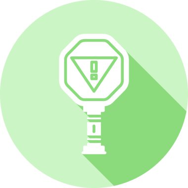 ampul simgesi, vektör illüstrasyonu