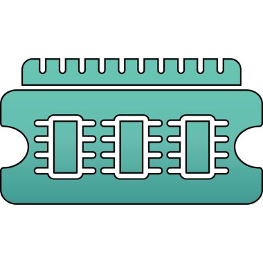 Mavi ve beyaz arkaplanın vektör çizimi