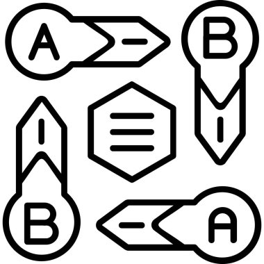 seo modern simgesinin vektör illüstrasyonu