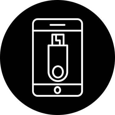 Simge vektör pilin şarj edilmesi