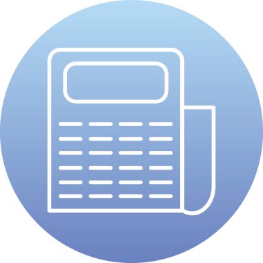 - Telefon. Web simgesi basit illüstrasyon