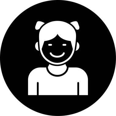 İnsan simgesinin vektör illüstrasyonu