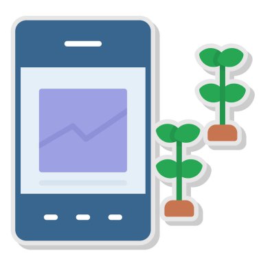 cep telefonu simgesi. vektör illüstrasyonu