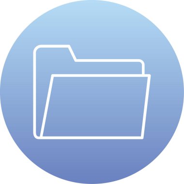 Belge. Web simgesi basit illüstrasyon