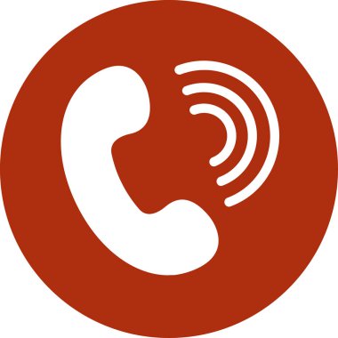 Telefon simgesi, modern tasarım vektörü