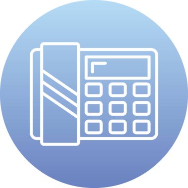 hesap makinesi vektörü simge tasarımı