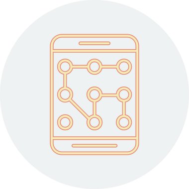 cep telefonu ikonu vektör illüstrasyonu