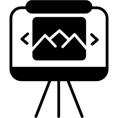 seo modern simgesinin vektör illüstrasyonu