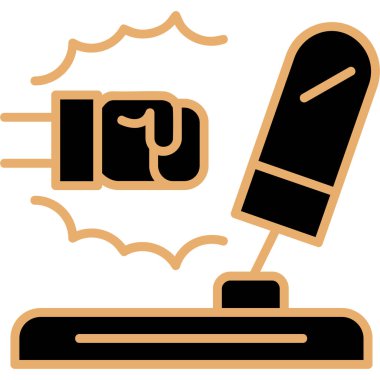 Modern b 'nin vektör illüstrasyonu eksik simgesi