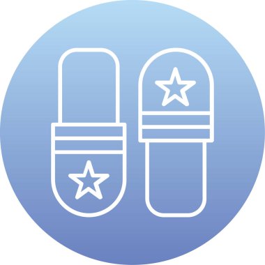 hap vektör simgesi modern basit vektör illüstrasyonu