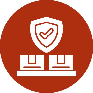 güvenlik simgesi vektör illüstrasyonu